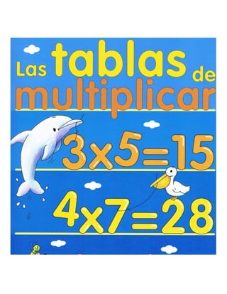 Cuadernillo de tablas de multiplicar