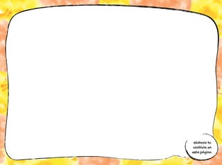 Elabora tu
carátula en
esta página.
 