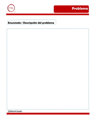 @MariviCasado
Problema
Enunciado / Descripción del problema
 