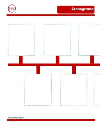 @MariviCasado
Cronograma
 