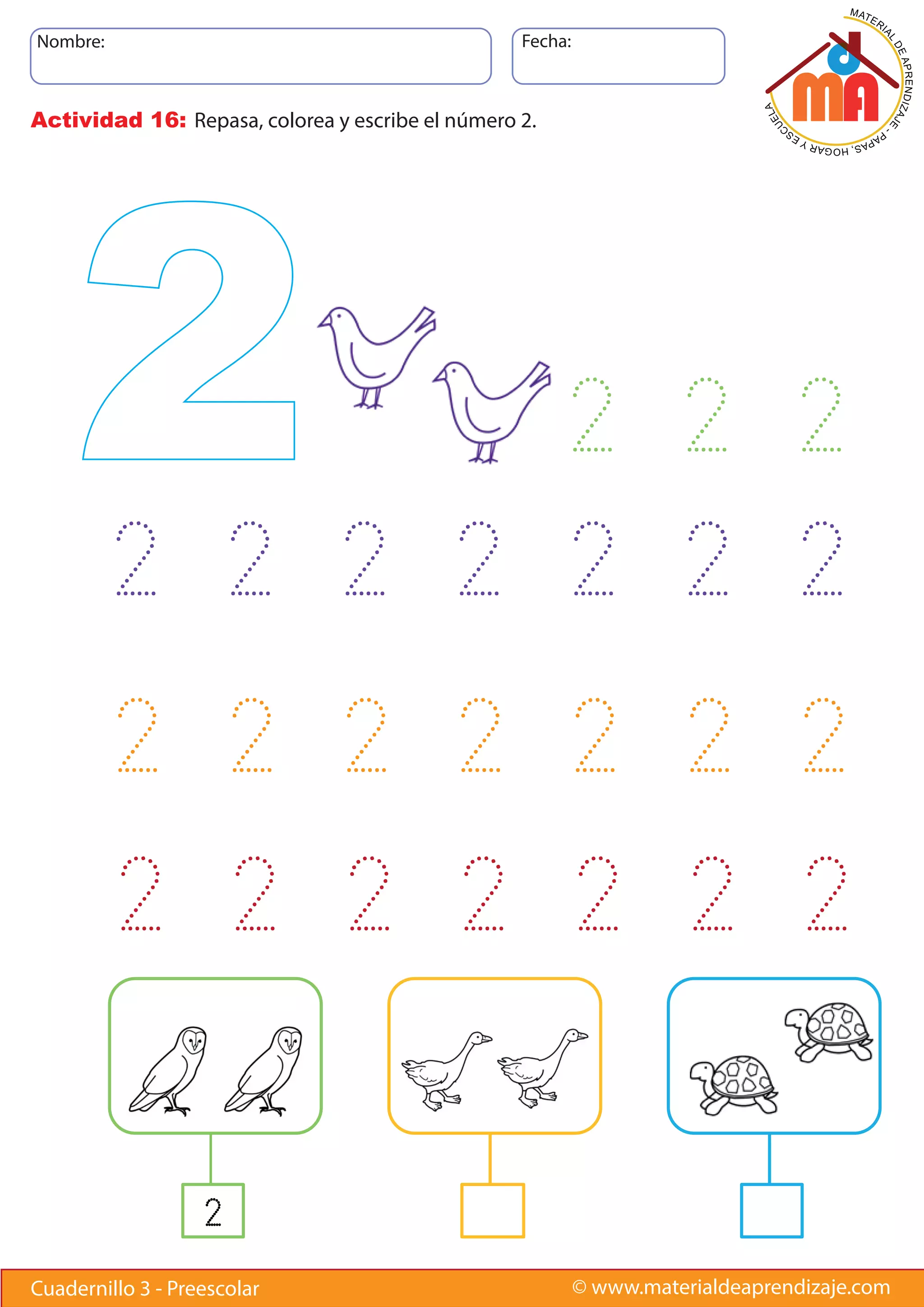 Cuadernillo preescolar 3 | PDF
