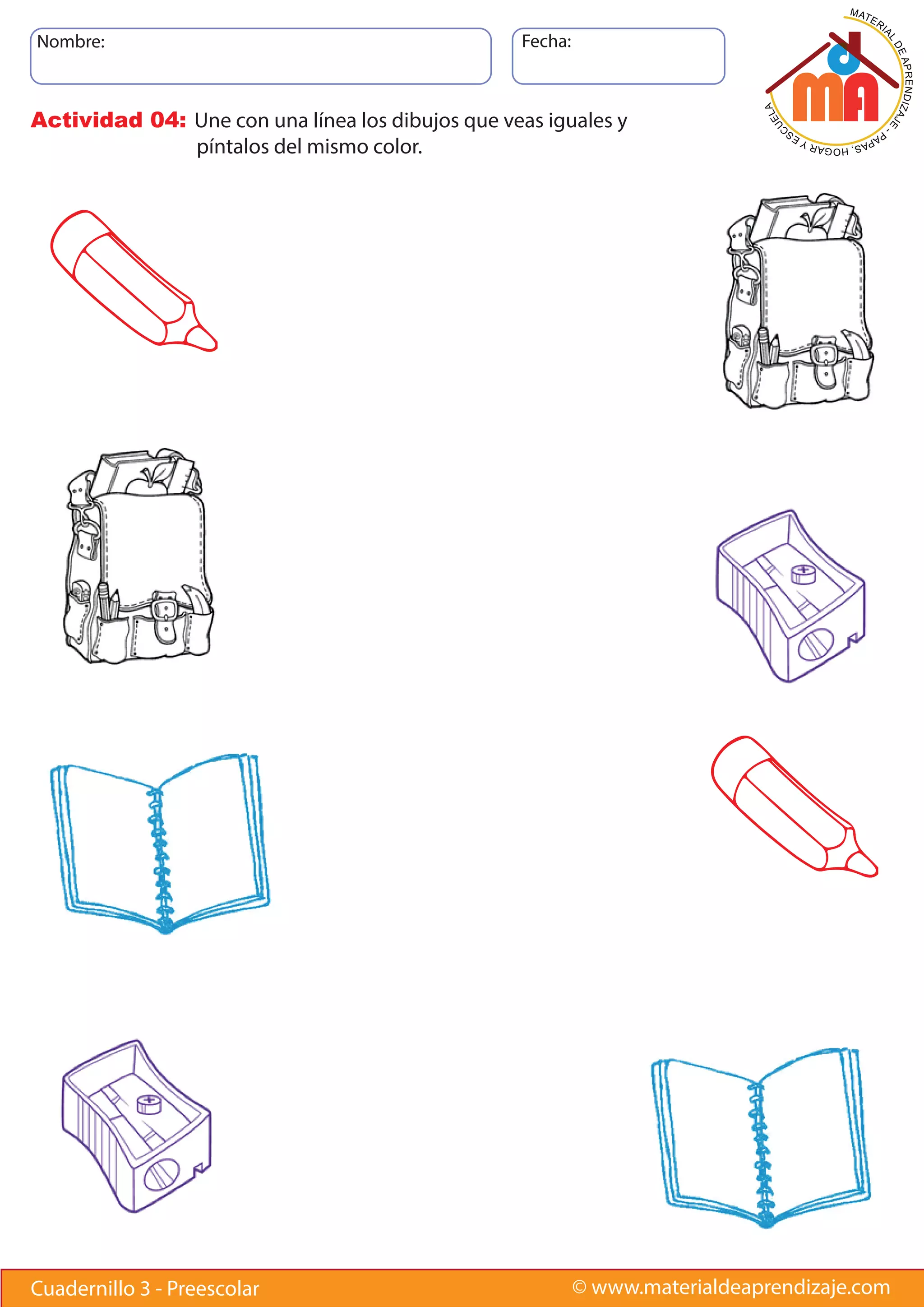 Cuadernillo preescolar 3 | PDF