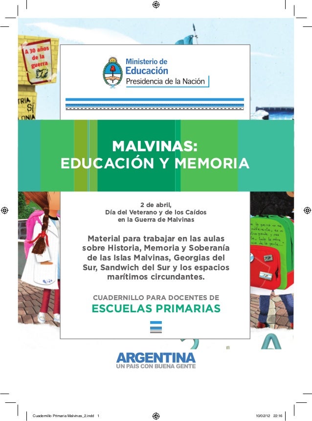 Cuadernillo primaria malvinas