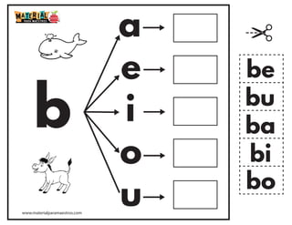 b
a
e
i
o
u
ba
be
bi
bo
bu
www.materialparamaestros.com
 