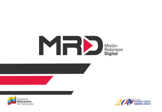 Cuadernillo robinson 2 para facilitadores