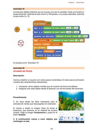 Cuadernillo scratch 3 | PDF