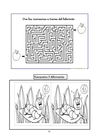 14
Encuentra 5 diferencias
 