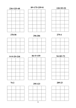 9
9+9+29+218 86+5+159 94+85+73
76-2
295-123
289-23
236+125+48
89+175+259+8 120+95+52
278-58
296-206
279-4
 