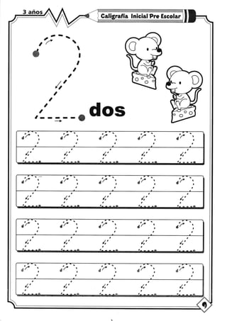 Cuadernito mis trazos para 3 años 