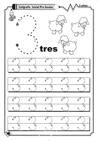 Cuadernito mis trazos para 3 años 