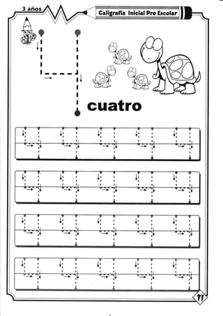 Cuadernito mis trazos para 3 años 