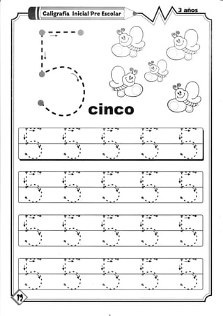 Cuadernito mis trazos para 3 años 