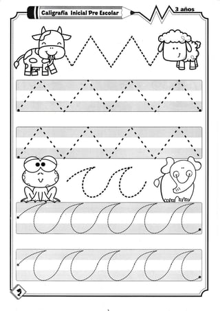 Cuadernito mis trazos para 3 años 