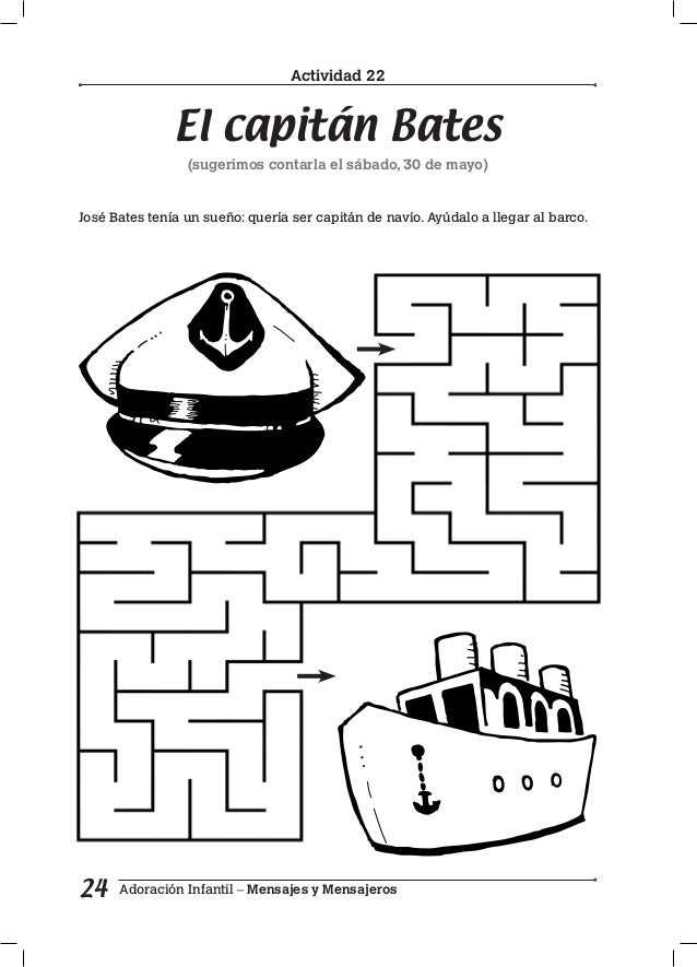 Cuaderno actividades adoracion infantil 2015