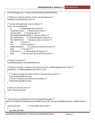 Cuaderno de-ejercicios-y-practicas-c-winapi | PDF