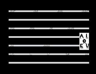 13
a/o ae e*a ae/o
�a �a œ a/œ
A E O I U
u uu
 