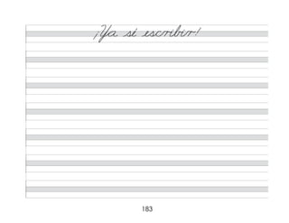 183
¡Y*a sé es/c/r�b�/r!
 