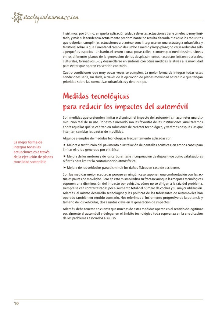 Cuaderno. Ideas y buenas prácticas para la movilidad