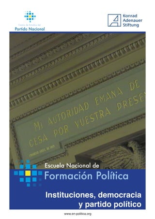 Instituciones, democracia
          y partido político
     www.en-politica.org
 