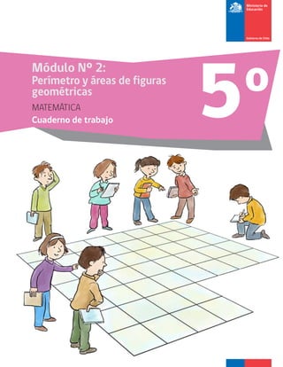 5o
Módulo Nº 2:
Perímetro y áreas de figuras
geométricas
MATEMÁTICA
Cuaderno de trabajo
 