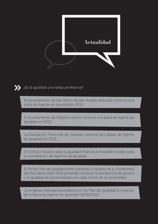 Cuaderno de Agente de Igualdad de Mujeres y Hombres (FEPAIO). | PDF