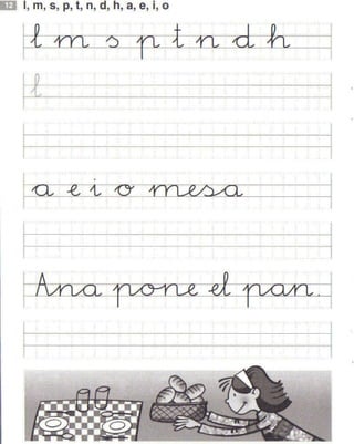 Cuaderno caligrafia anaya 2