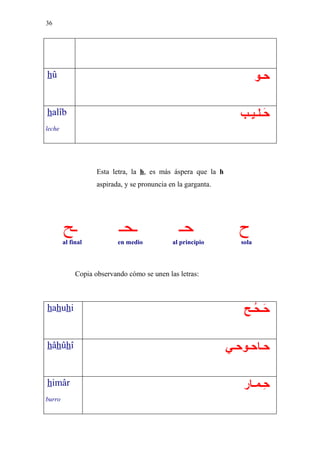 Cuaderno Caligrafia Arabe | PDF