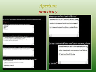 Aperturapractica 7