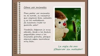 Cuaderno de campo de la Tribu de los Bosquienanos