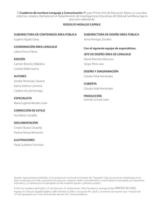 Quedan rigurosamente prohibidas, sin la autorización escrita de los titulares del “Copyright”, bajo las sanciones establec...