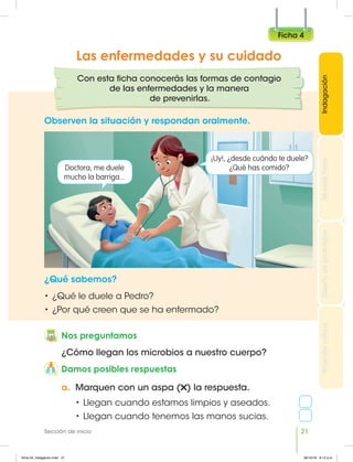 Cuaderno de fichas ciencia y tecnología. primer grado | PDF