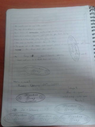 English Notebook