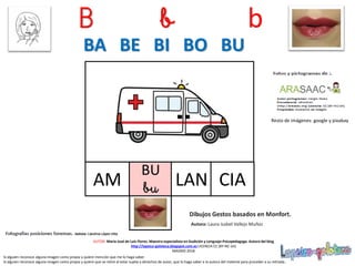B b b
BU
buAM
Resto de imágenes: google y pixabay
AUTOR: María José de Luis Flores. Maestra especialista en Audición y Lenguaje-Psicopedagoga. Autora del blog
http://lapsico-goloteca.blogspot.com.es LICENCIA CC (BY-NC-SA)
MADRID 2018
BA BE BI BO BU
LAN CIA
Si alguien reconoce alguna imagen como propia y quiere mención que me lo haga saber.
Si alguien reconoce alguna imagen como propia y quiere que se retire al estar sujeta a derechos de autor, que lo haga saber a la autora del material para proceder a su retirada..
 