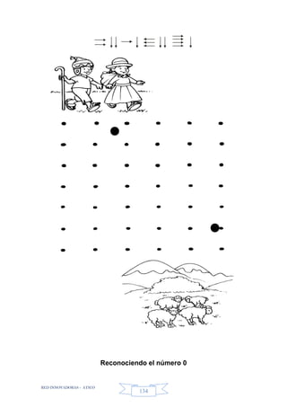 RED INNOVADORAS - ATICO
134
Reconociendo el número 0
 