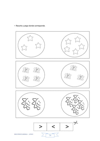RED INNOVADORAS - ATICO
79
• Recorto y pego donde corresponde.
> < >
 