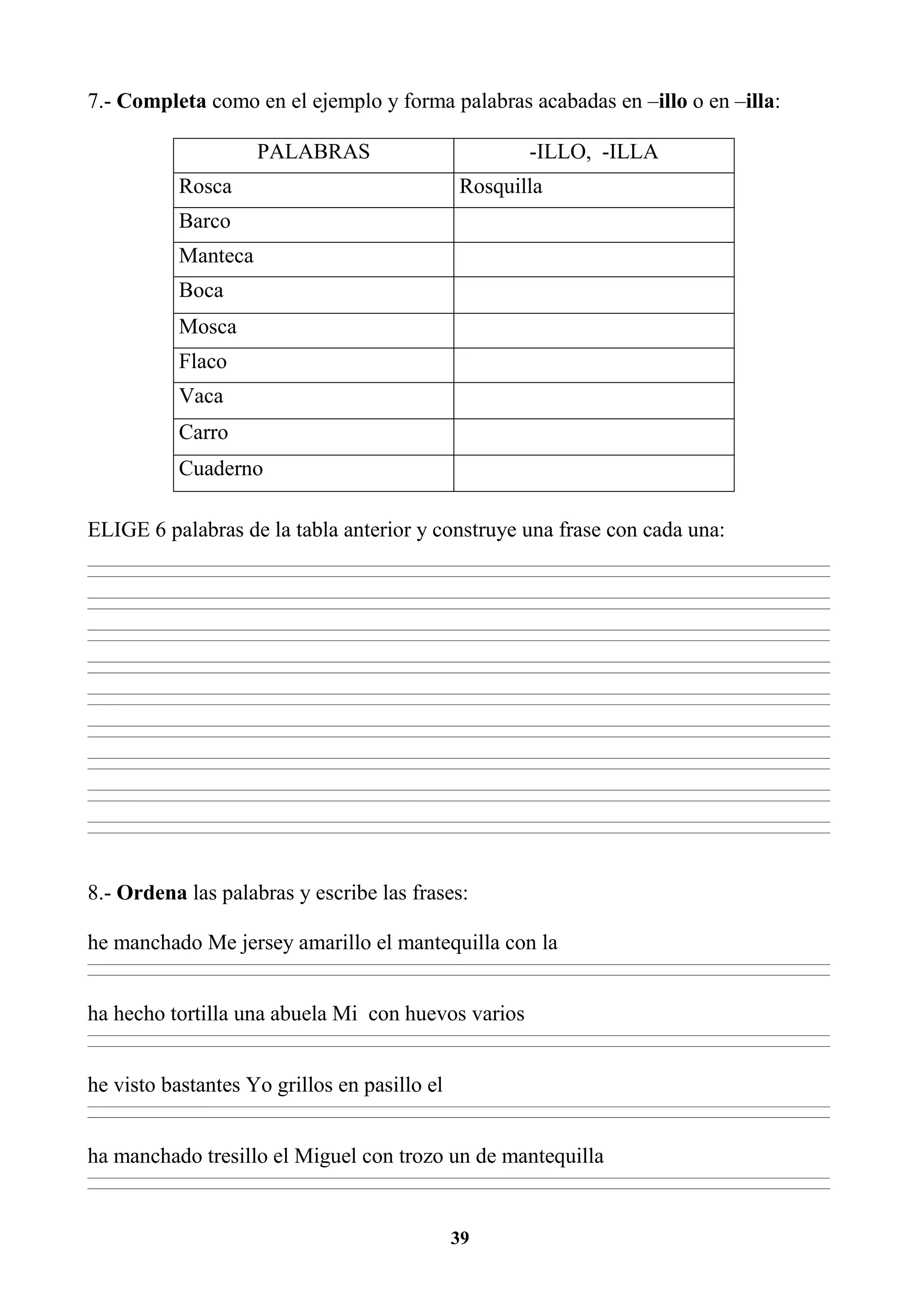 Cuaderno de ortografia 3 basico | PDF