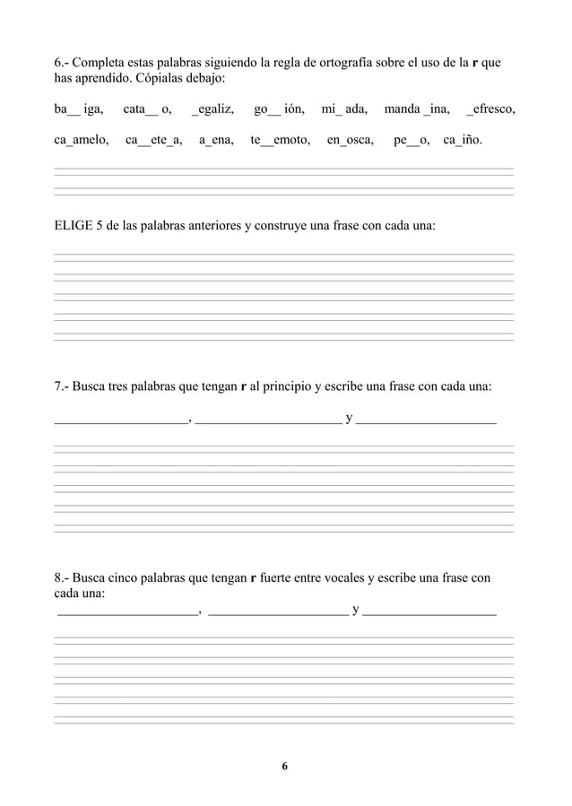Cuaderno de ortografia 3 basico | PDF