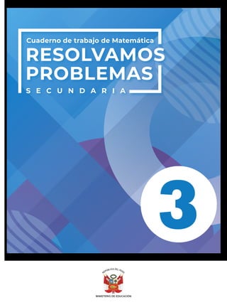 Cuaderno de trabajo 3, secundaria cuaderno de trabajo de matemática ...