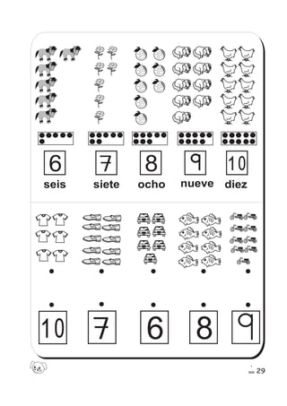 29
6 801
6 8 01
seis siete ocho nueve diez
 