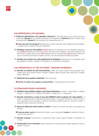 Cuaderno de trabajo para trabajar con el diccionario | PDF