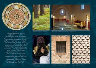 Los vecinos de la villa cuidan
de sus raíces y mantienen sus
tradiciones. En pocos años,
la representación del Sinodal se
ha convertido en una importante
referencia de la oferta cultural
de los veranos en la provincia
de Segovia.
Buitre leonado (Gyps Fulvus)
Área recreativa de Las Fuentes
Dintel del Real Pósito
Palacio de los Zúñiga
Paloteo
 