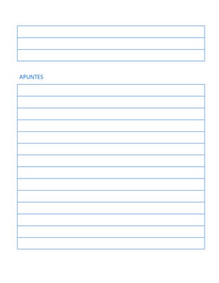 APUNTES
 