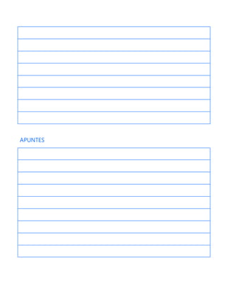 APUNTES
 