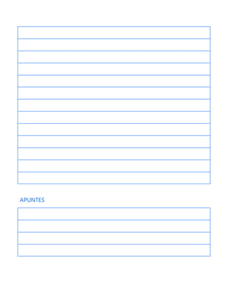 APUNTES
 