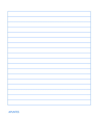 APUNTES
 