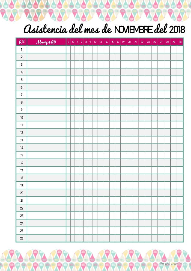 Cuaderno docente 2018 2019