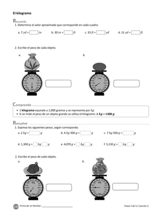 134 Firma de un familiar: ________________________ Clase 2 de 5 / Lección 2
 