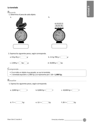 135
Firma de un familiar: ________________________
Clase 3 de 5 / Lección 2
SAL
DE MESA
SAL
DE MESA
SAL
DE MESA
 