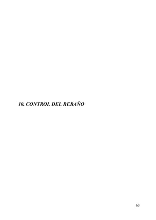 10. CONTROL DEL REBAÑO
63
 