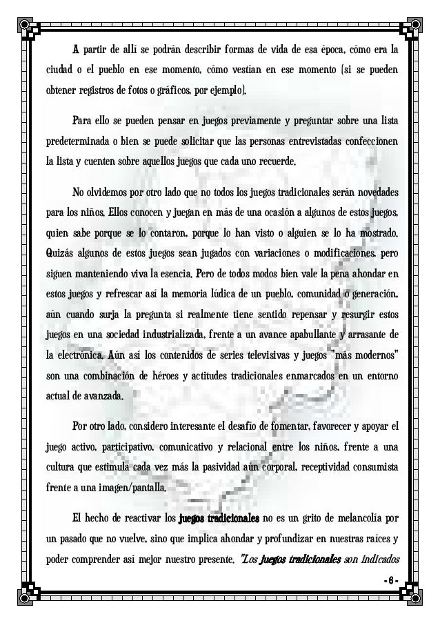 Cuaderno Juegos Tradicionales 4